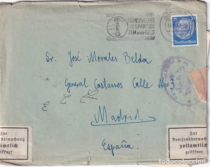 Military Antiques: Correo alem&aacute;n sobre con carta escrita en noviembre de 1939