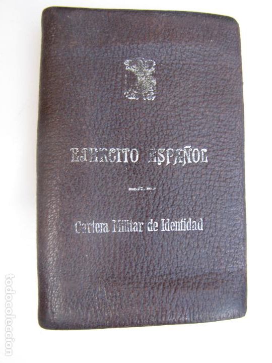 Militaria: 28.- Cartera piel Ejercito Espa&ntilde;ol - Foto 2