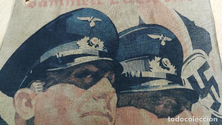 Militaria: Cartel de la Alemania nazi propagandístico, como de tela o algo asi, raro, antique - Foto 15 - 303469358