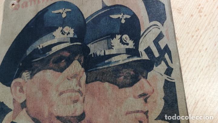 Militaria: Cartel de la Alemania nazi propagandístico, como de tela o algo asi, raro, antique - Foto 18 - 303469358