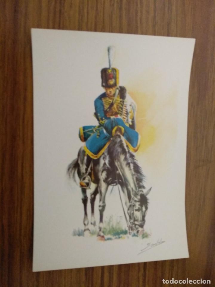 Military Antiques: Militar- Coleccion completa de 18 Postales de Uniformes espa&ntilde;oles