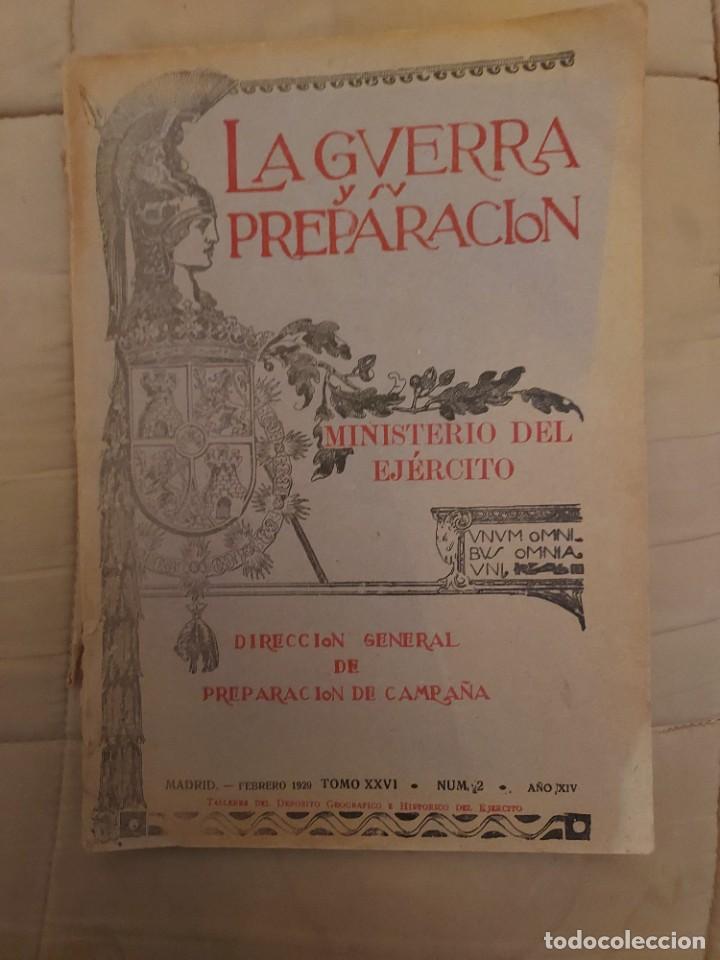 Military Antiques: La guerra y su preparaci&oacute;n. Editado por el Ministerio de la Guerra en 1929