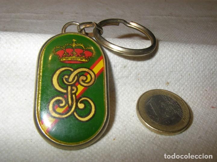 Military Antiques: Llavero, Guardia Civil de Valladolid.