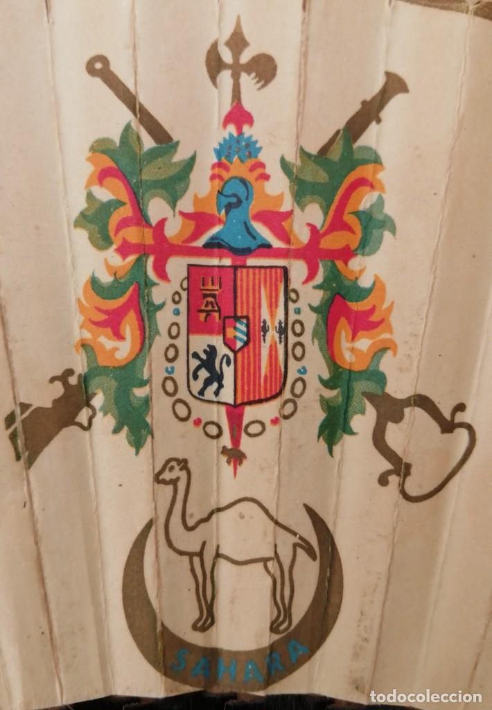 Military Antiques: Abanico del Tercio Sahariano D. Juan de Austria, Legi&oacute;n Espa&ntilde;ola