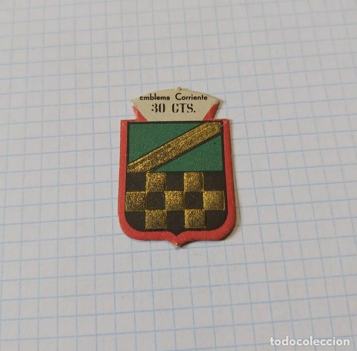 Military Antiques: Cartoncito de auxilio social, Emblema corriente 30 cts, Paez, serie B, n&ordm; 22