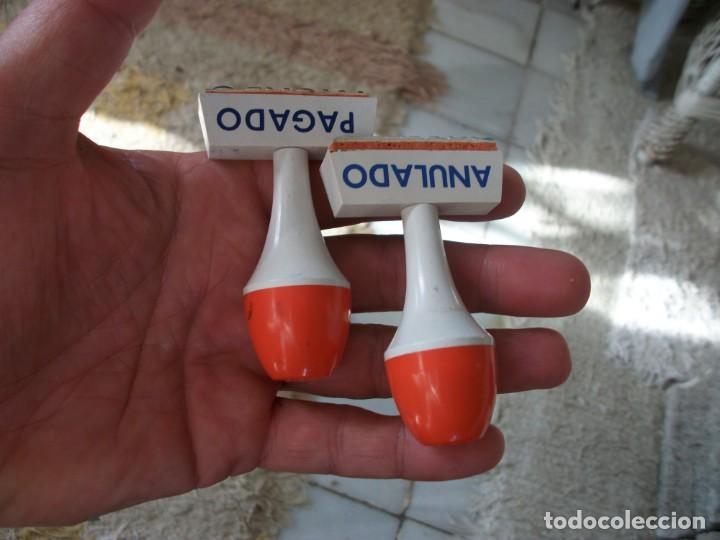 Militaria: DOS SELLOS UNO PAGADO OTRO ANULADO