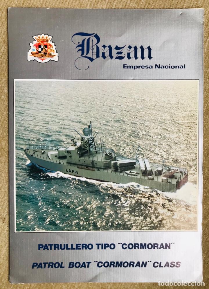 Militaria: Cat&aacute;logo del Patrullero tipo Cormor&aacute;n - Empresa Nacional Baz&aacute;n - Marina de Guerra - Armada