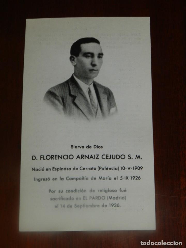 Military Antiques: RECORDATORIO DE LA MUERTE DE DON FLORENCIIO ARNAIIZ CEJUDO, MUERTO EN EL PARDO EN 1936, PLENA GUERRA