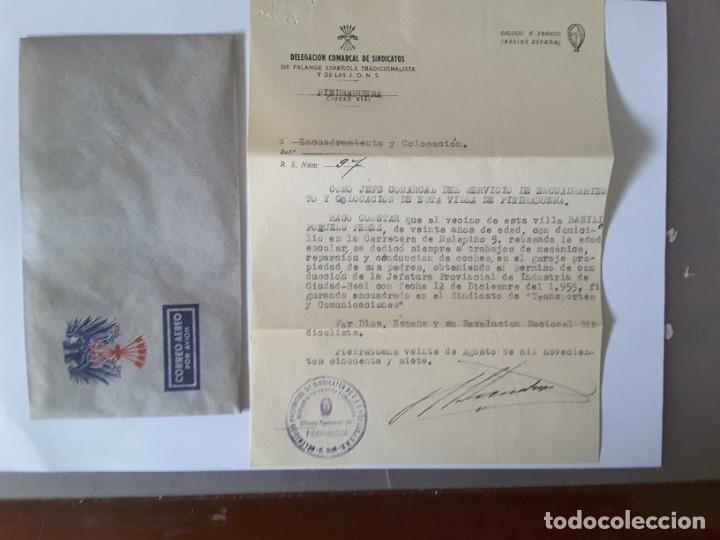 Militaria: Sobre Falange - Foto 3