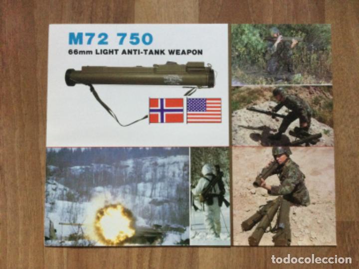 Militaria: CATALOGO M72 750 66mm ANTI - TANK WEAPON. ANTI TANQUE BAZOOKA 1983 TALLEY INDUSTRIES. Militar