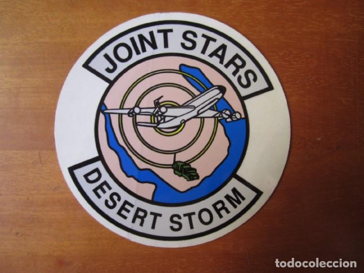 Militaria: Pegatina Militar Joint STARS (Joint Surveillance and Target Attack Radar System)