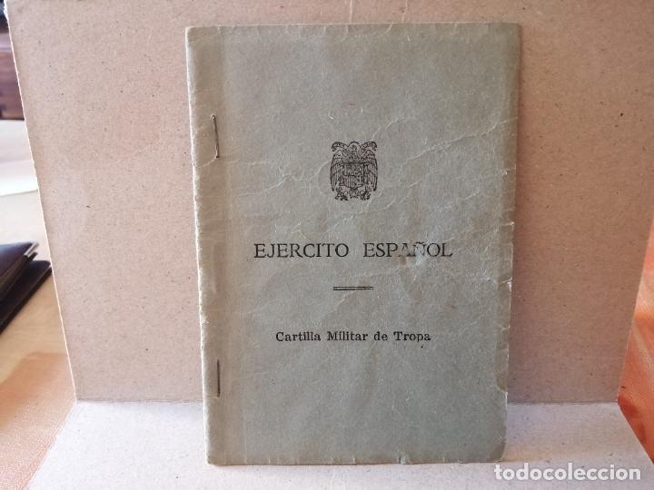 Militaria: antigua cartilla militar de tropa ejercito espa&ntilde;ol 1948 ver fotos