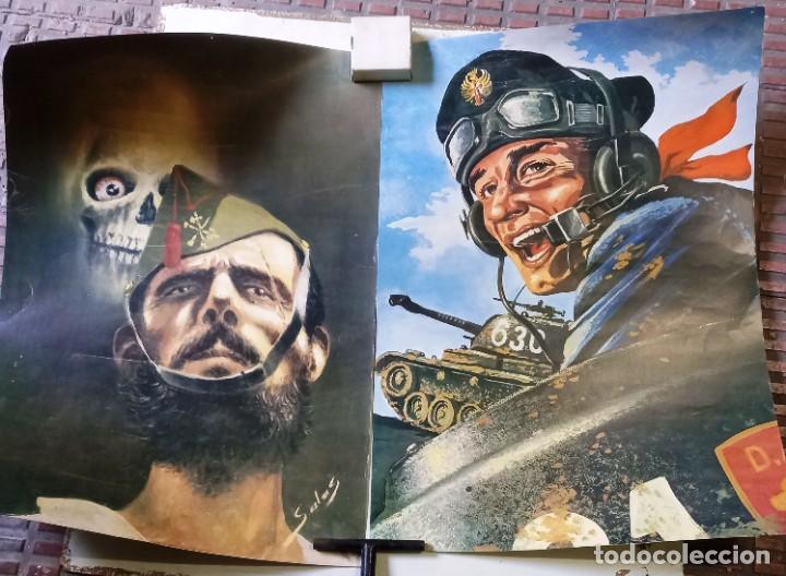 Militaria: Posters de Legionario y Carrista