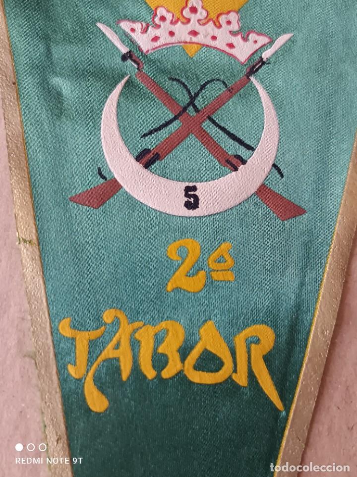 Militaria: BANDER&Iacute;N EJ&Eacute;RCITO ESPA&Ntilde;OL SEGUNDO 2&ordm; TABOR - Foto 4