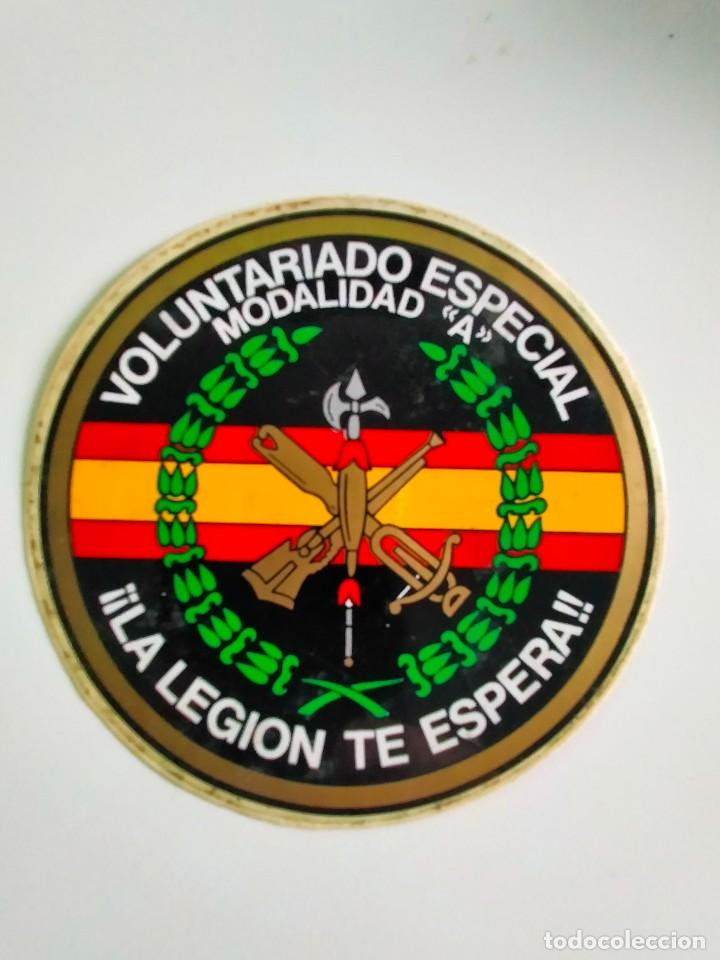 Military Antiques: PEGATINA LEGION ESPA&Ntilde;OLA VOLUNTARIADO ESPECIAL