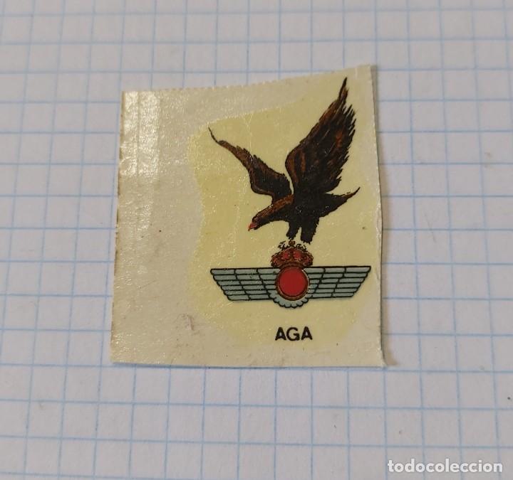 Militaria: Calcoman&iacute;a AGA, 3 x 2 cm - Foto 1