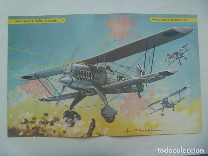 Militaria: AVIONES DE ESPA&Ntilde;A EN GUERRA , N&ordm; 4: AVION ALEMAN DE CAZA HEINKEL HE-51
