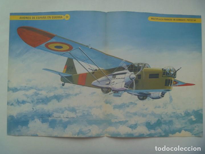 Military Antiques: AVIONES DE ESPA&Ntilde;A EN GUERRA , N&ordm; 9: MULTIPLAZA FRANCES DE COMBATE POTEZ 54