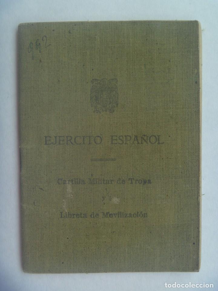 Military Antiques: EJERCITO ESPA&Ntilde;OL: CARTILLA MILITAR Y LIBRETA MOVILIZACION SOLDADO DE SEVILLA. ARTILLERIA N&ordm; 14