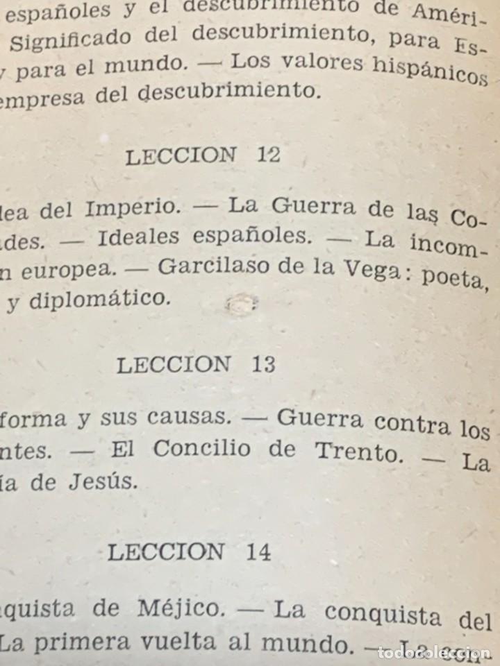 Militaria: PROGRAMA FORMACION DEL ESPIRITU NACIONAL 3&ordm; CURSO 1957 16X11CMS - Foto 5