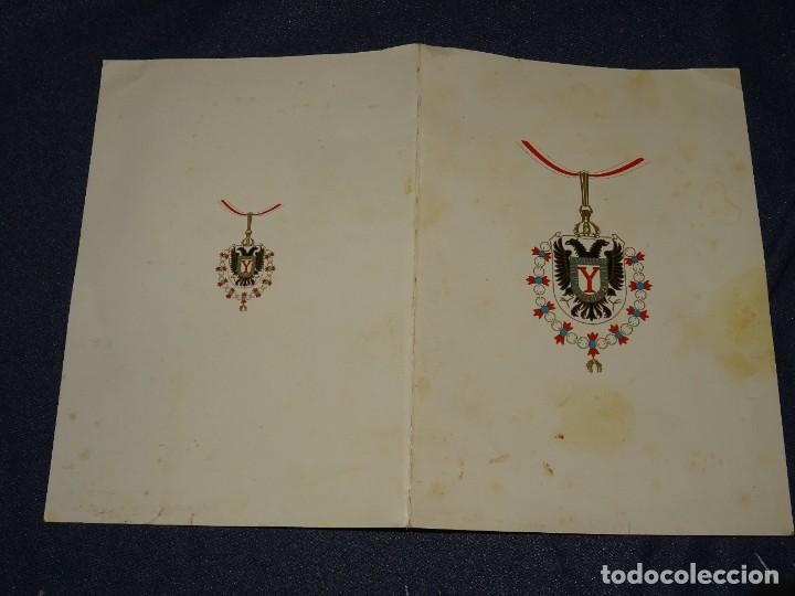Military Antiques: M64 - FELICITACI&Oacute;N ASOCIACI&Oacute;N DE CABALLEROS DEL MONASTERIO DE YUSTE - SE&Ntilde;ALES DE USO