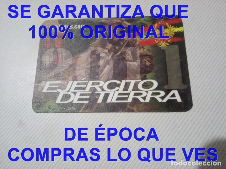 Militaria: CALENDARIO MILITAR EJERCITO DE TIERRA 2011 E98