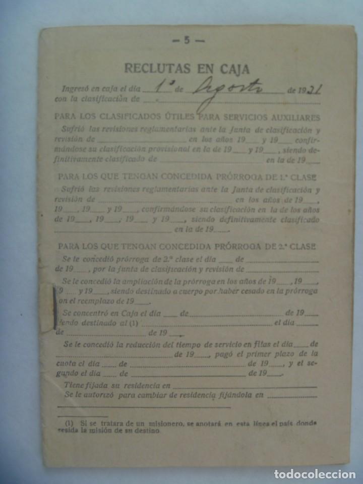 Militaria: CARTILLA MILITAR SOLDADO SEVILLA, MILI EN 1932 Y LLAMADO A FILAS PARA GUERRA EN 1936. AUTOMOVILISMO