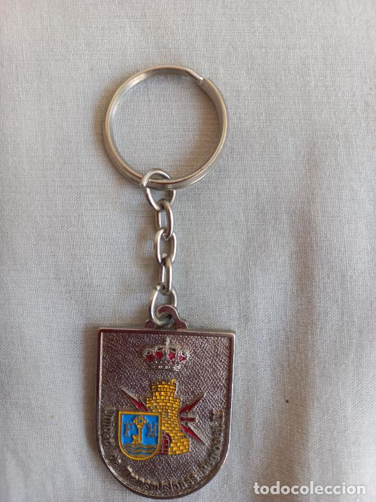 Militaria: LLAVERO MILITAR. UNIDAD DE TRANSMISIONES REGIONAL II.