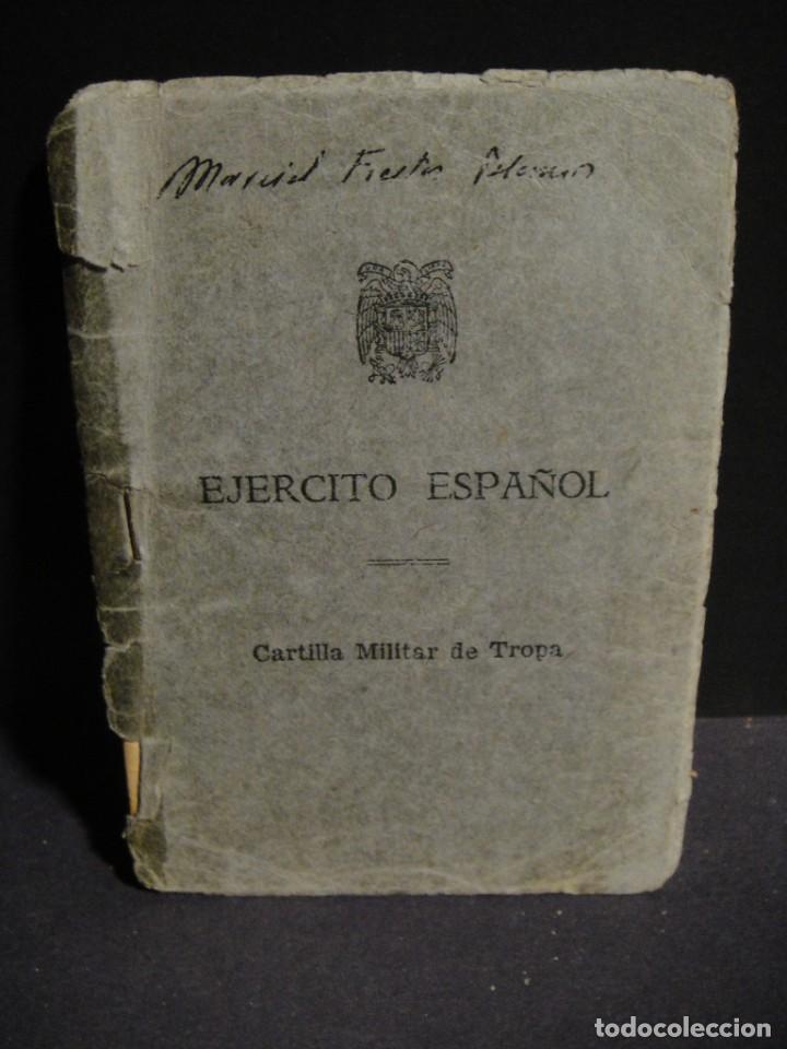 Military Antiques: cartilla militar de tropa ejercito espa&ntilde;ol - reemplazo 1952 - ayuntamiento de entrimo , orense