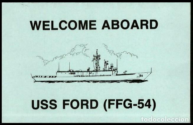 Militaria: WELCOME ABOARD FRAGATA USS FORD FFG-54