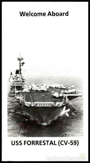 Militaria: WELCOME ABOARD PORTAAVIONES USS FORRESTAL