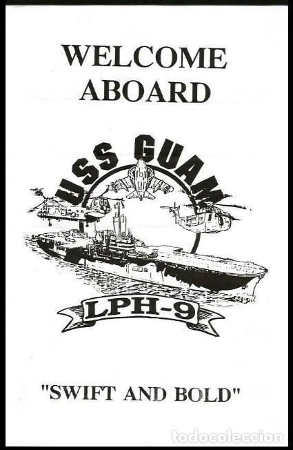Militaria: WELCOME ABOARD PORTAHELICOPTEROS USS GUAM