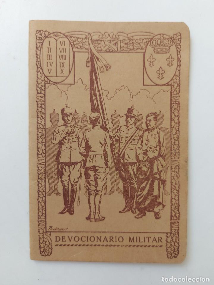 Militaria: ANTIGUO DEVOCIONARIO MILITAR - 1921 - &Eacute;POCA ALFONSO XIII - SIN DATOS - EN MUY BUEN ESTADO -