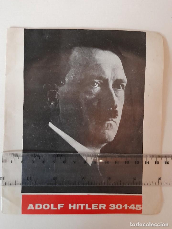 Militaria: Folleto de CEDADE de Valencia discurso de Hitler 30 enero 1945