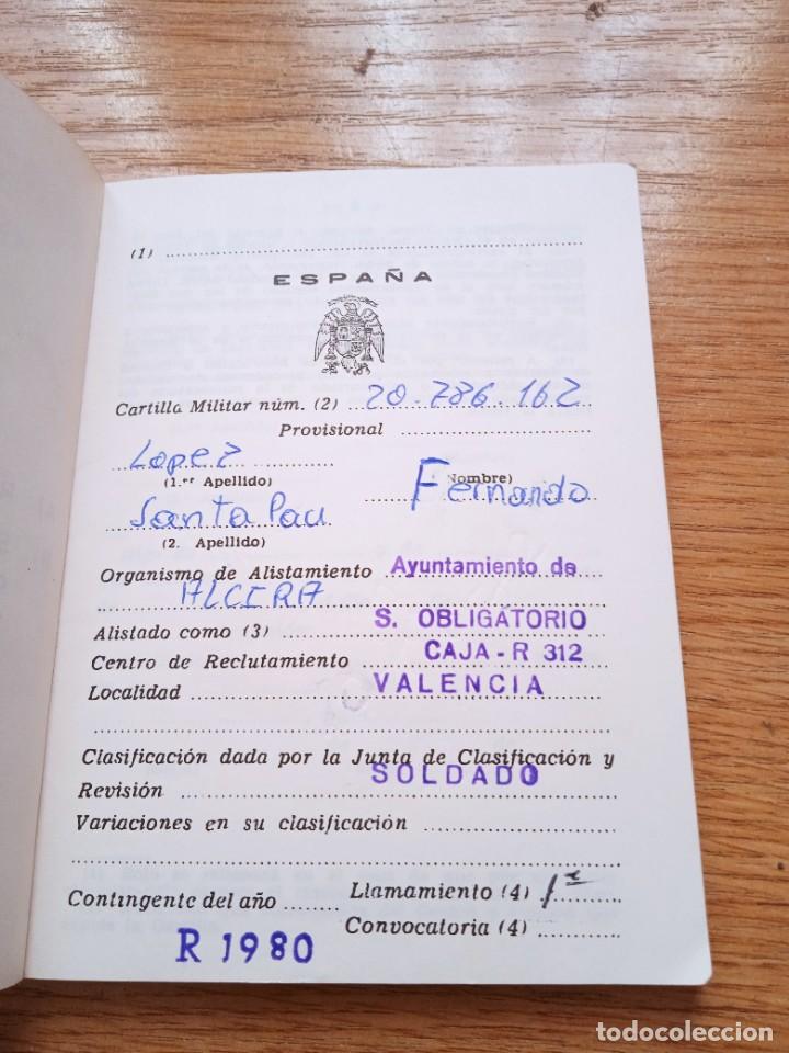 Militaria: Cartilla militar - Foto 2
