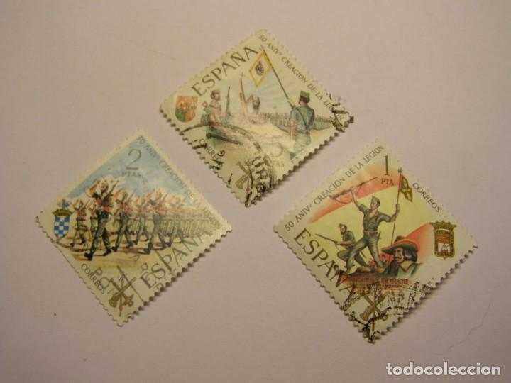 Militaria: 3 sellos de la Legi&oacute;n.