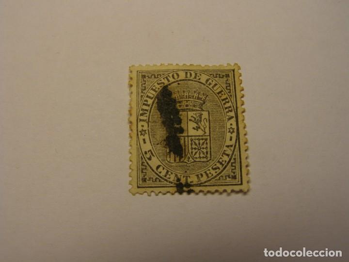 Military Antiques: Sello impuesto de Guerra, a&ntilde;o 1874, primera rep&uacute;blica.