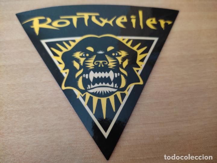 Militaria: ROTTWEILER ADHESIVO PEGATINA 8,5 CM SIN PEGAR NUNCA
