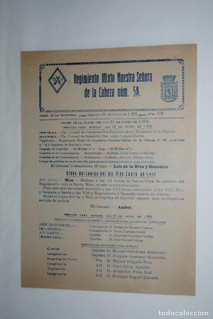 Military Antiques: REGIMIENTO MIXTO , NUESTRA SE&Ntilde;ORA DE LA CABEZA N&ordm; 58