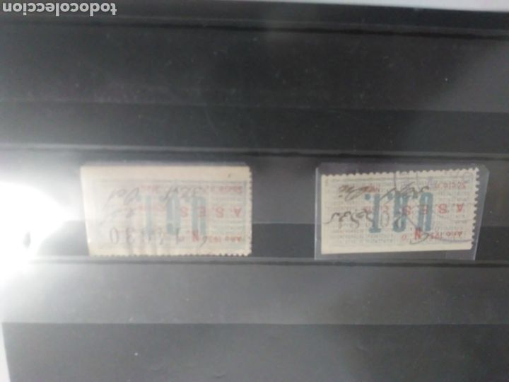 Militaria: UGT. A&Ntilde;O 1936 A.S.E.S. ASOCIACION DE EMPLEADOS DE SEGUROS, CUOTAS MENSUALES