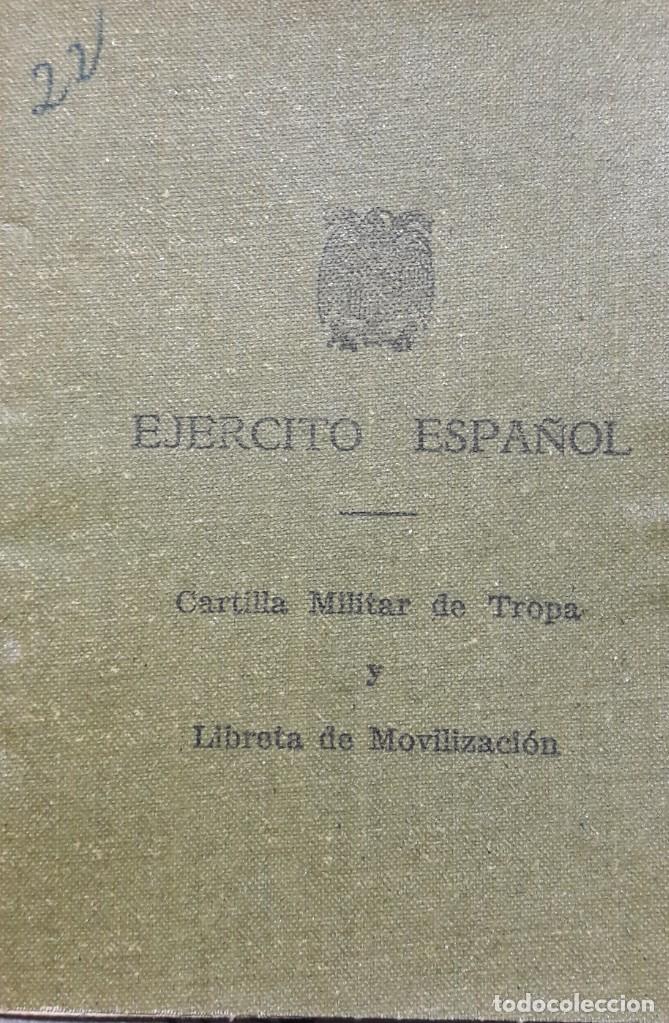 Militaria: CARTILLA MILITAR 1963 ALVAREZ ESPINO JUAN