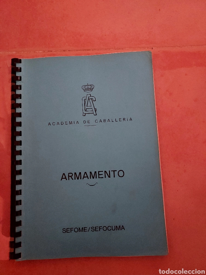 Militaria: Manual de armamento Academia de Caballer&iacute;a