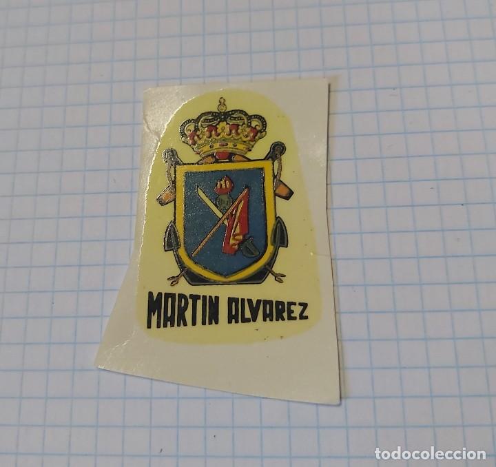 Militaria: Calcoman&iacute;a Mart&iacute;n &Aacute;lvarez, 4 cm - Foto 1