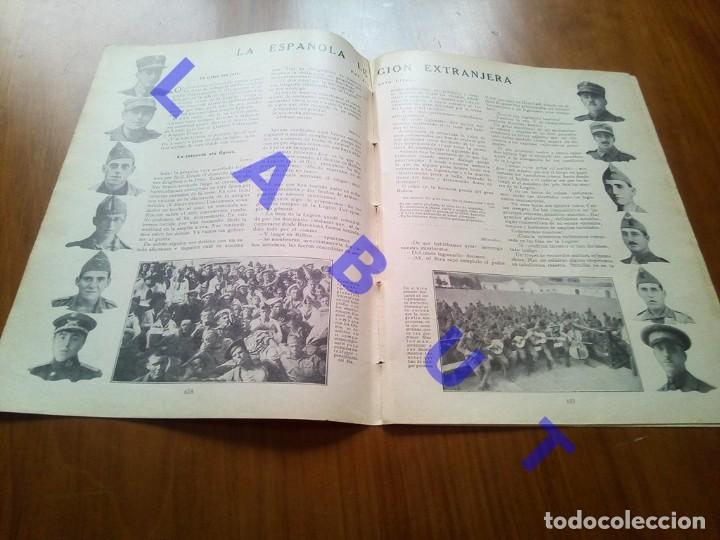 Militaria: 24 JEFES Y OFICIALES CAIDOS DE LA LEGION JOAQUIN LLIZO 1927 3 HOJAS H32