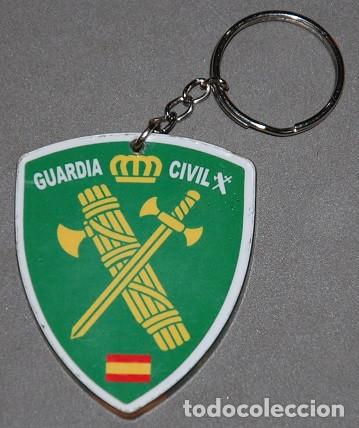 Militaria: LLAVERO DE METACRILATO GUARDIA CIVIL