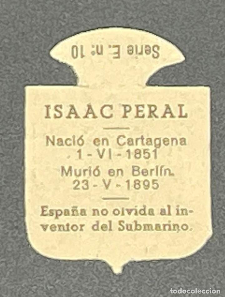 Militaria: EMBLEMA CORRIENTE- ISAAC PERAL- SUBMARINO- - Foto 2