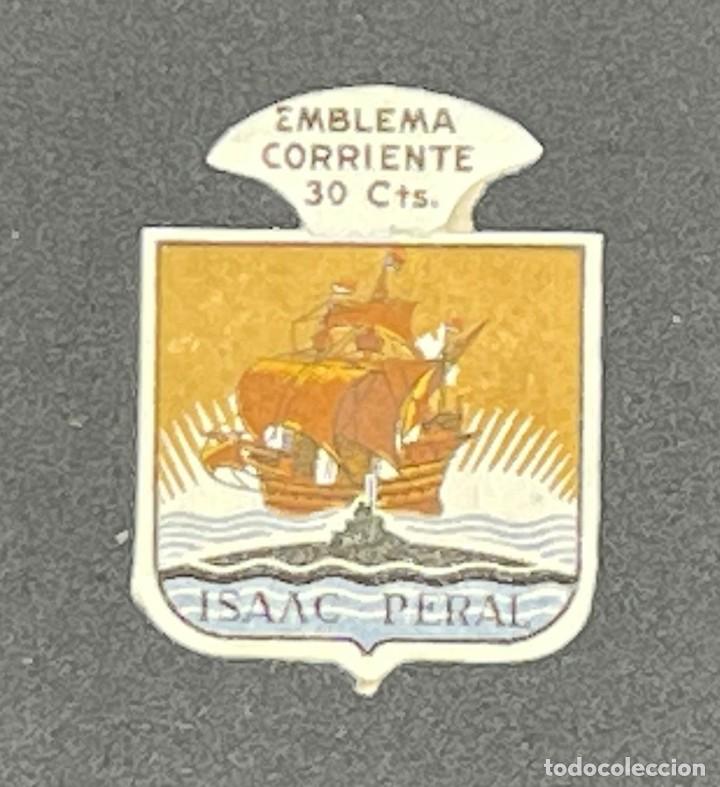Militaria: EMBLEMA CORRIENTE- ISAAC PERAL- SUBMARINO- - Foto 1