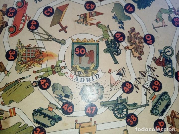 Militaria: Tablero Juego : LA ENTRADA en MADRID.
