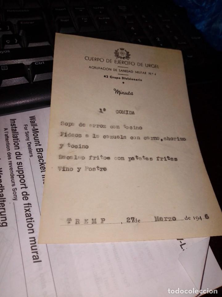 Militaria: Cuerpo de ej&eacute;rcito de Urgell Menu