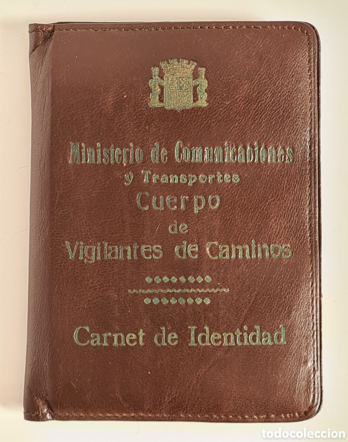 Military Antiques: Cartera, Carnet y Nombramiento Cuerpo Vigilantes Caminos 1938 - Polic&iacute;a Tr&aacute;fico Segunda Rep&uacute;blica
